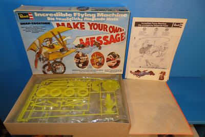Revell -Incredible Flying Machine--Doppeldecker von 1980 H-8104  in  OvP #7069