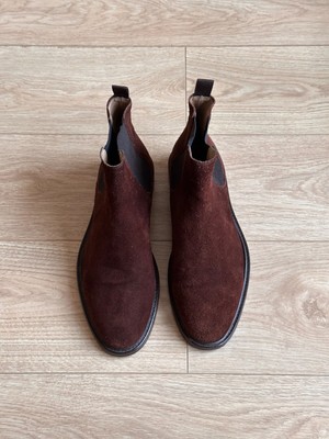 REISS Tenor Chelsea Boots UK 10 — Dark Brown suede | eBay UK display picture 2