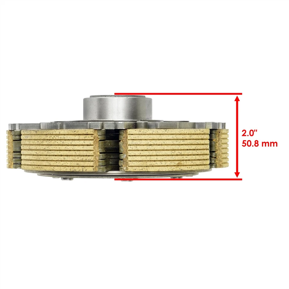 Zapatos portadores embrague húmedo con cojinete para Honda TRX500FE Foreman 500 4X4 2005-2019 Foto 3 de 4