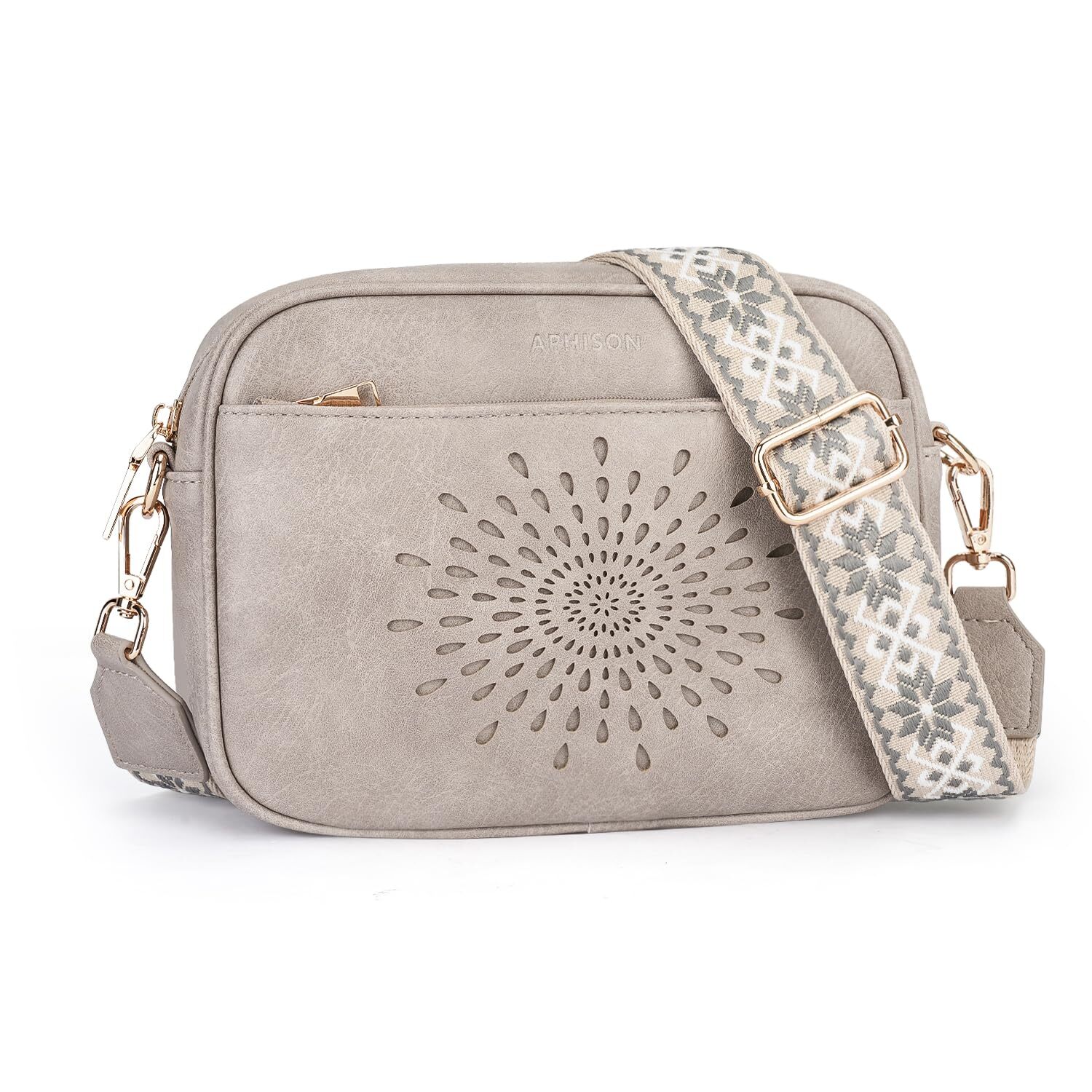 Crossbody Bags for Women Trendy,Vegan Leather Small Crossbody Purses Shoulder...