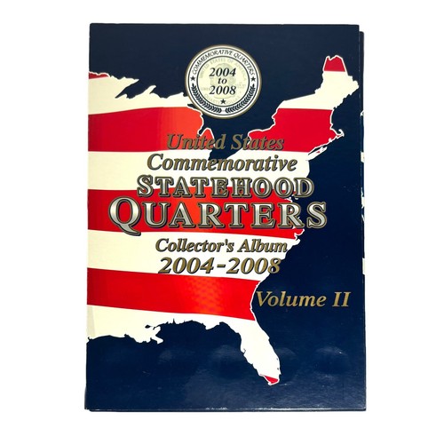 Monete Quarters 2004 Placcate Oro Set Completo 5 Monete US Statehood Quarters 2004 Placcate Oro 24K - Con Capsule Collezionismo Numismatico - Foto 7