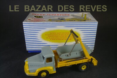 DINKY TOYS FRANCE. UNIC Multibenne MARREL. Ref: 38 A. + Boite DINKY TOYS FRANCE. UNIC Multibenne MARREL. Ref: 38 A. + Boite