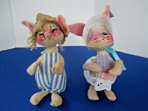 vintage annalee easter dolls