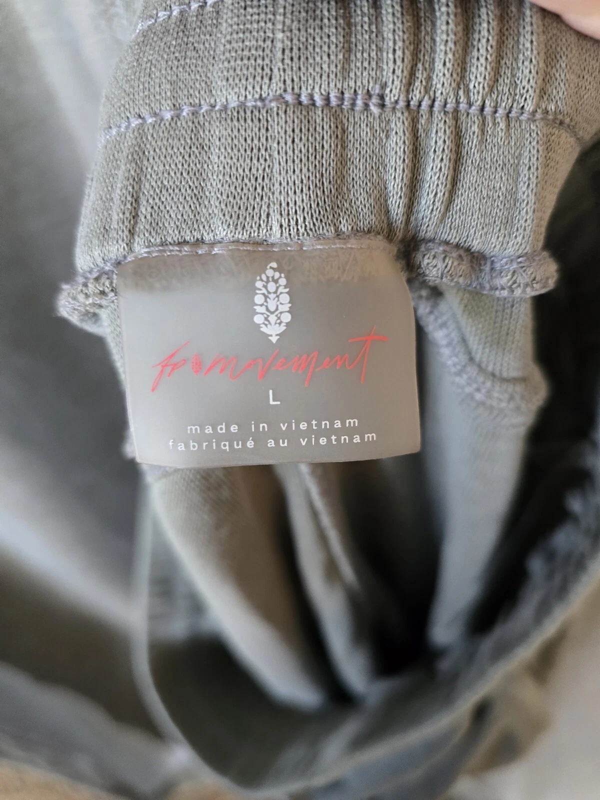 free-people-movement jogger elastic waist sweatpants