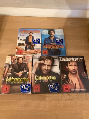 Californication Staffel 1 bis 5 - DVD