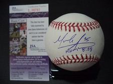 MARK APPEL HOUSTON ASTROS SIGNED AUTOGRAPHED ROMLB BASEBALL JSA COA #L38791