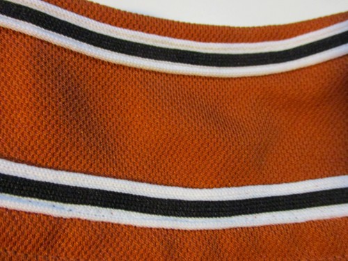 TEXAS LONGHORNS FULLY STITCHED COLOSSEUM BRAND BASEBALL JERSEY BOY LG = MEN SM - Picture 12 of 12