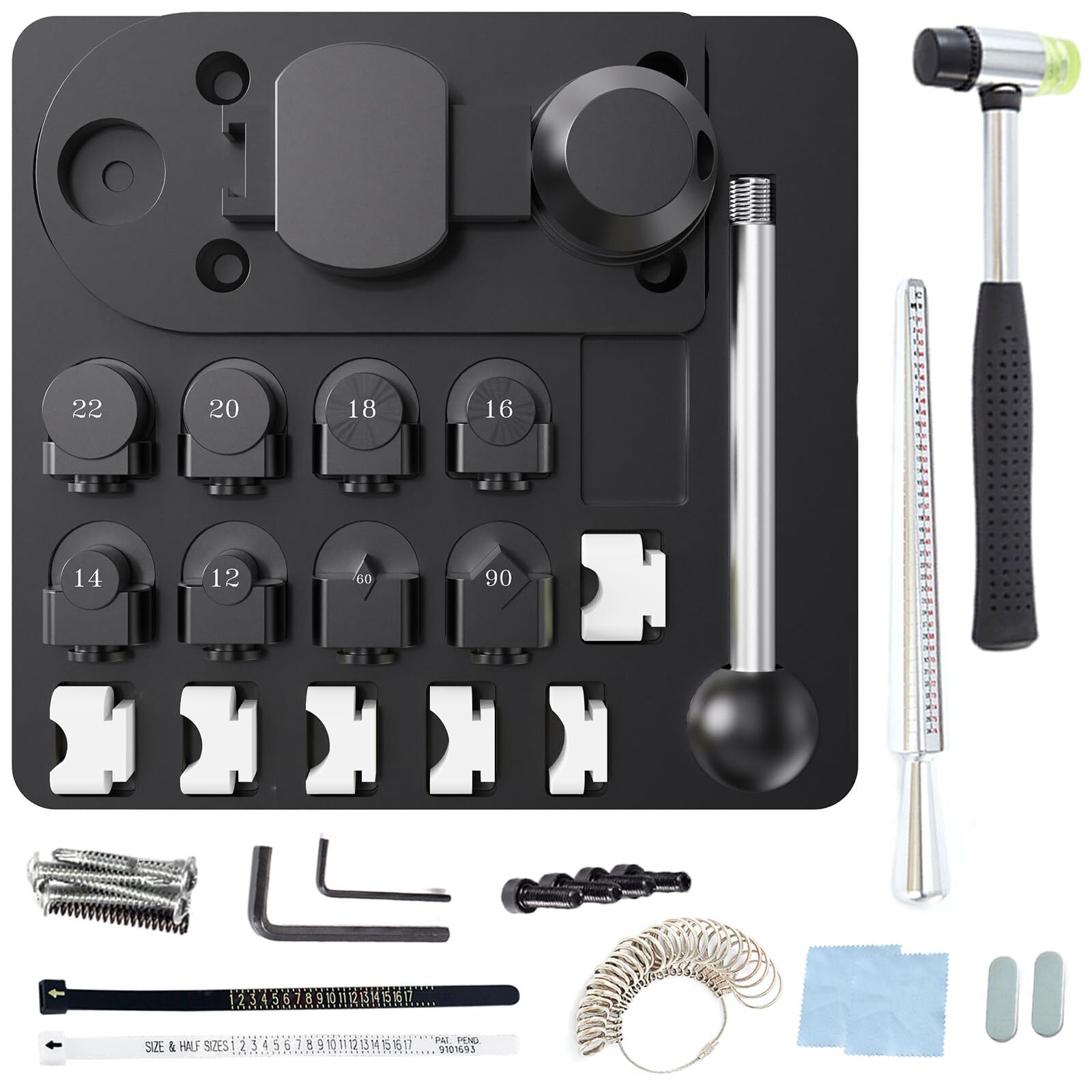 Ring Bender Tool for Spoon Rings Heavy Duty, Spoon Ring Making Kit, Spoon Rin...