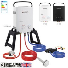 Tankless Gas Hot Water Heater Portable LPG Propane Instant Boiler Outdoor Shower
