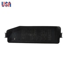 Black Fuse Box Cover Fit for Nissan Rogue 2014-2020 2.5L 2.0L 24382-4BA0B US