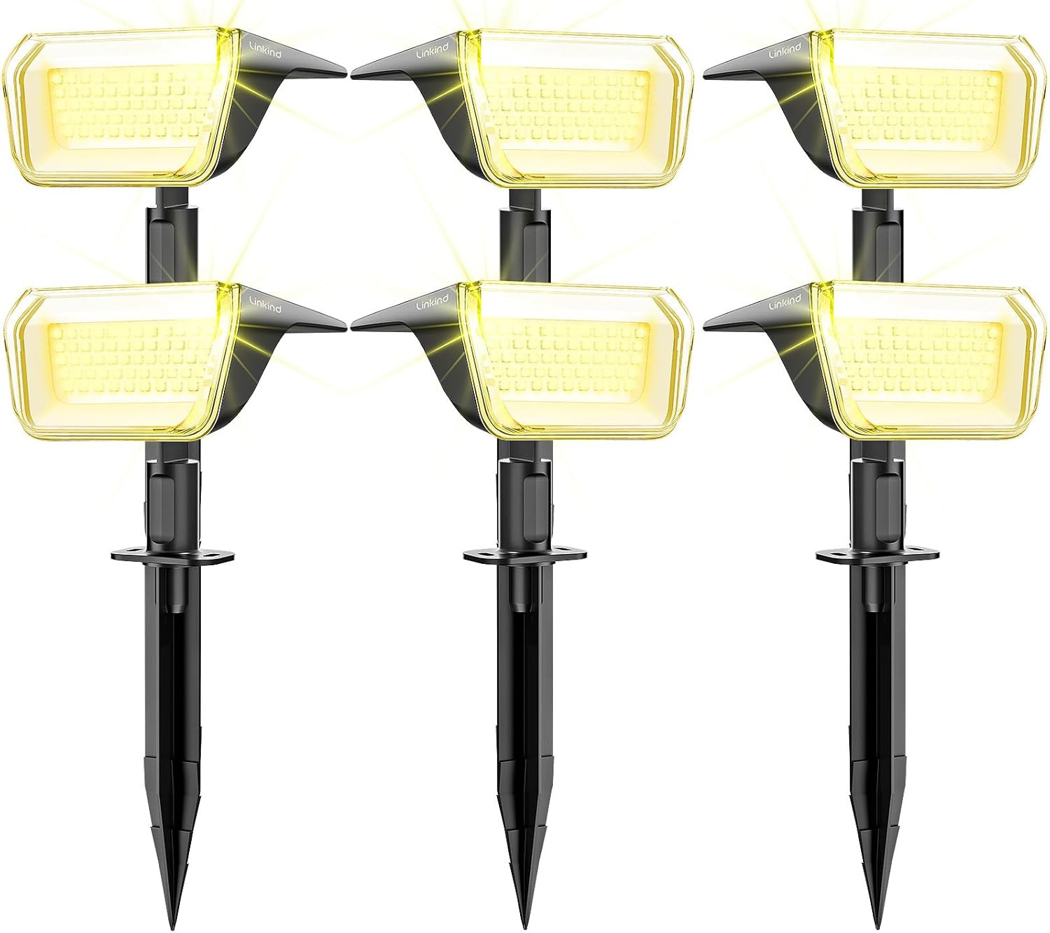 Faretti Solari Esterni 3000K: Luce Giardino Sicura Energia Solare