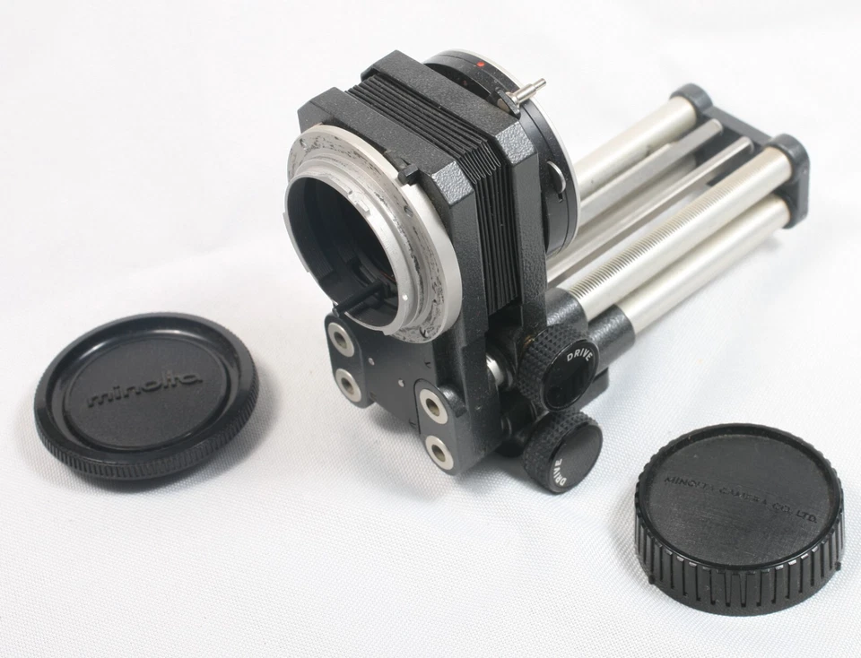 Novoflex Dual Rail 12cm Macro Bellows Mibnolta MD Mount Made in Germany RARE - Image 3 of 4