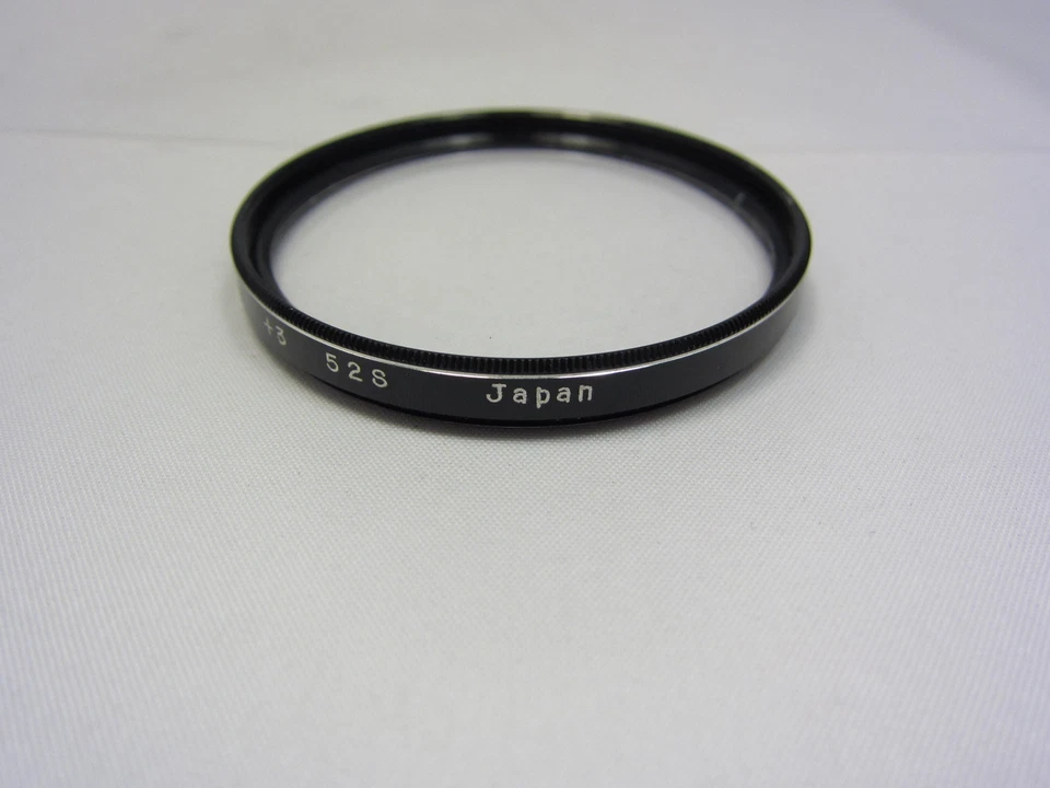 Used ROKUNAR +3 Macro Close-up 52mm 52S Lens Filter Made in JAPAN 6405017 - Image 2 of 4