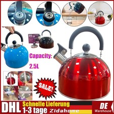 Michelino Edelstahl Teekessel-Flötenkessel Wasserkocher Wasserzubereiter Kessel