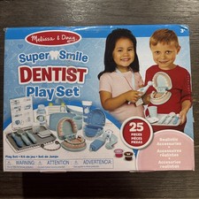 Melissa  Doug Super Smile Dentist Play Set - NEW/SEALED WITH SLIGGT BOX DAMAGE