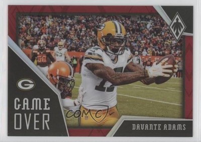 2020 Panini Phoenix Game Over Red 214/299 Davante Adams #8 0s9t