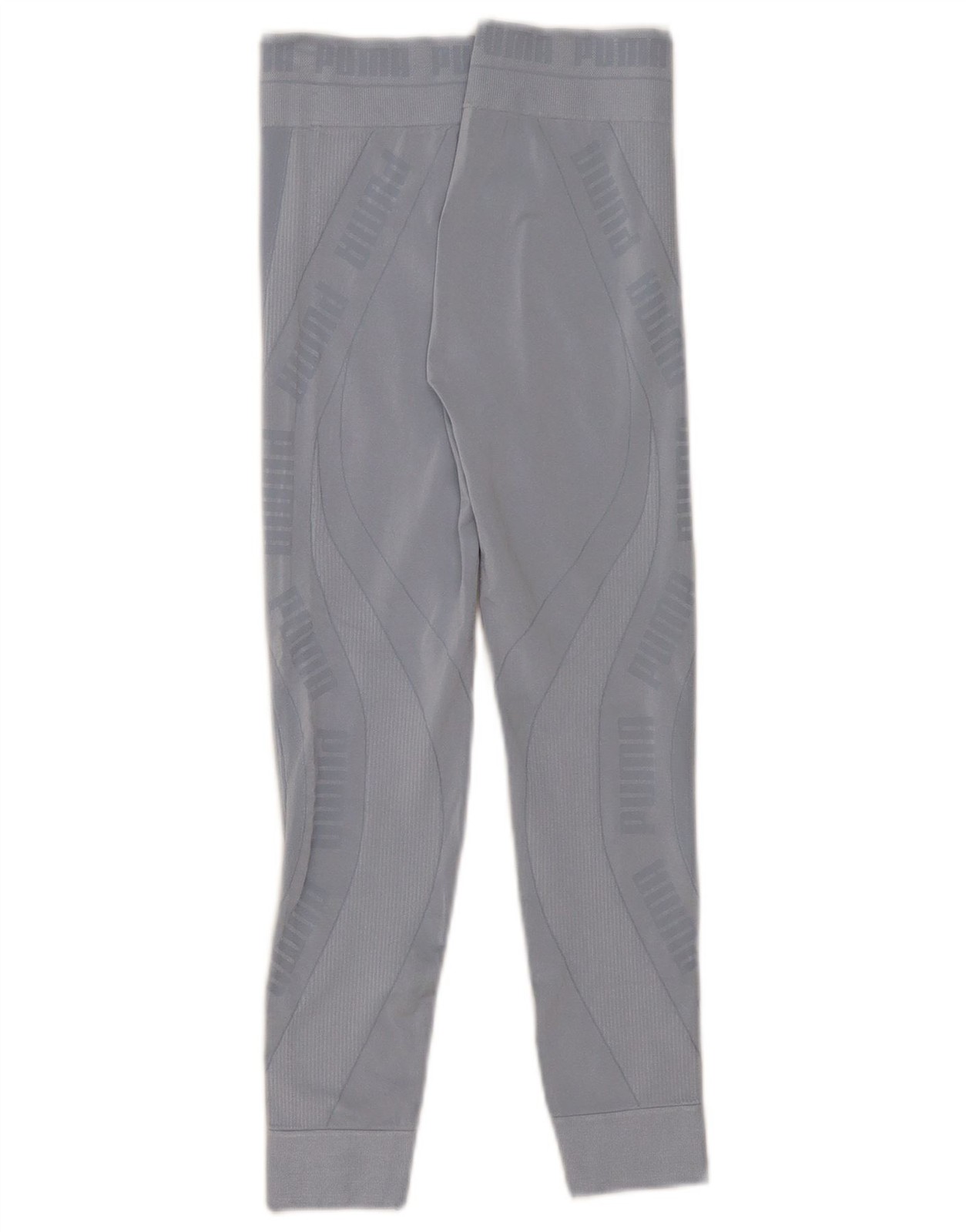 Puma Womens Graphic Leggings UK 8 Small  Blue Synthetic AH11 image 2