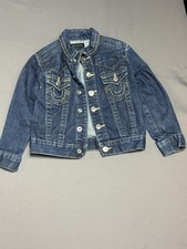 True Religion Kids Denim Jean Jacket Size 4
