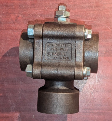 Worcester Flowserve 1-1/2'' Valve D4446TSE 1000psi CWP NOS