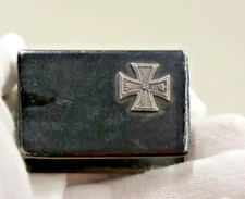 World War I WWI German Iron Cross Match Safe