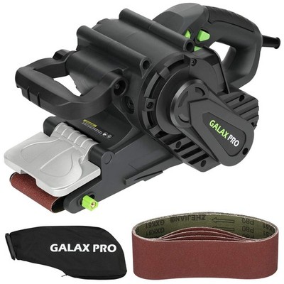 GALAX PRO 8 Amperes Belt Sander 120-380RPM with Variable Speed Settings, 5 Pi...