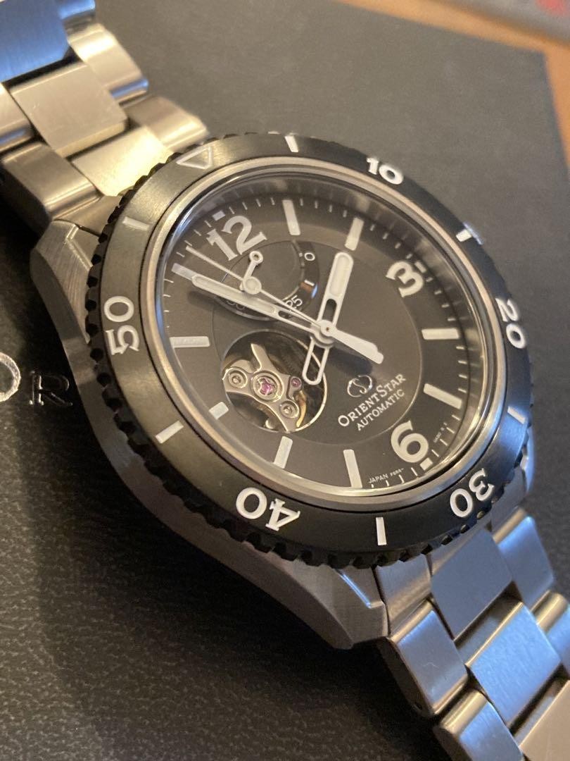 Orient Star Diver Automatic Watch Open Heart 20.5… - image 5