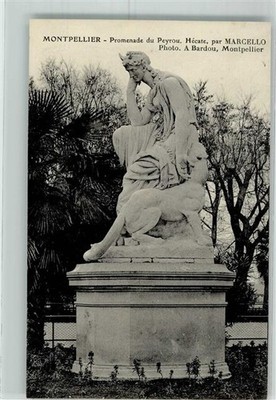 39747656 - Montpellier Promenade du Peyrou Hecate by Marcello
