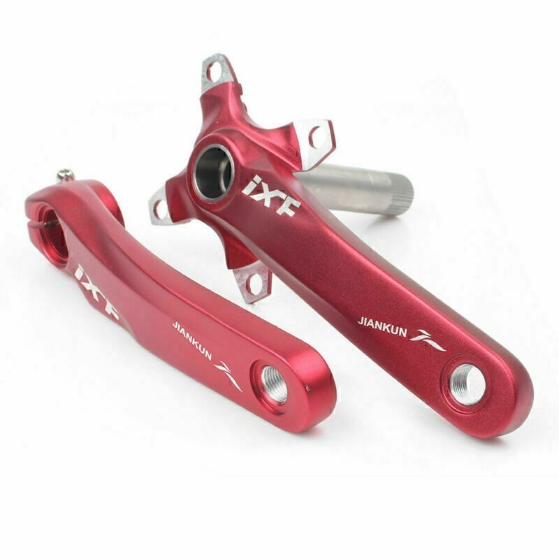 MTB Bicycle Crankset Multicolor IXF 170mm BCD 104mm BB Bracket Stable Aluminum