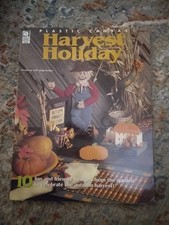 Harvest Holiday Plastic Canvas 10 Pattern Booklet Fall Autumn Turkey Pumkin
