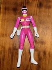 Power Rangers In Space Pink Lightstar Ranger Action Figure Vintage 1997 Bandai