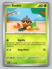 2024 Pokemon Card SV05: Temporal Forces Seedot 3/162