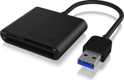 RaidSonic Icy Box IB-CR301-U3 Multi-Slot-Cardreader, USB-A 3.0 [Stecker]