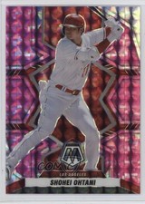 2022 Panini Mosaic Pink Camo Mosaic Prizm Shohei Ohtani #164 08nc