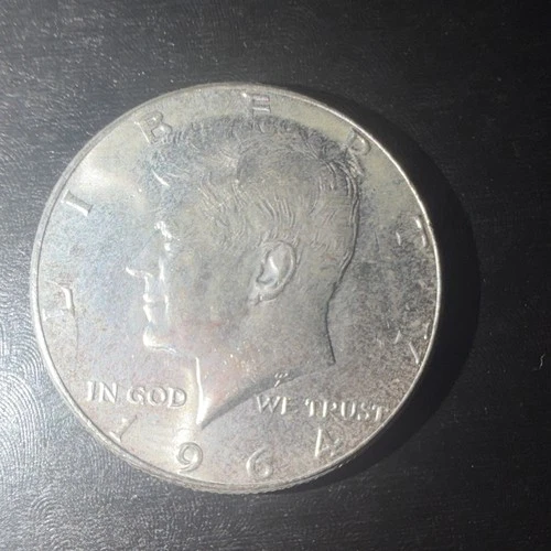 Photo of a 1964-P Kennedy Half Dollar from an eBay listing that sold on Jul 23, 2026