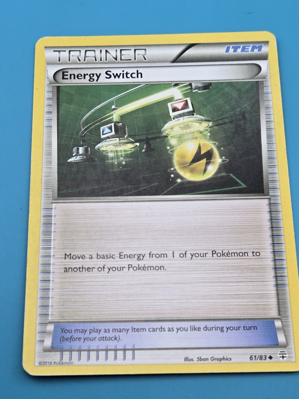 Pokemon Energy Switch Normal Uncommon Generations 61/83 MP