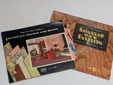 Vintage Home Interior Booklet Lot ? Marlite & Savannah Oak Paneling Guides