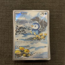 Pokémon TCG Piplup 98/94 Phantasmal Flames Illustration Rare Near Mint