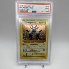 Carta Magneton 38/108 Evoluzioni Holo Rara Fase 1 80 HP PSA 9 Pokémon TCG