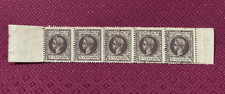 PHILIPPINE STAMPS: ALFONSO 3 CENTAVOS BLOCK OF 5 (2)