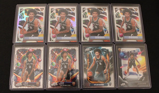 2025 26 TOPPS CHROME COSMIC DYLAN HARPER LOT 8 Cards Refractor ET 12 PRP 17