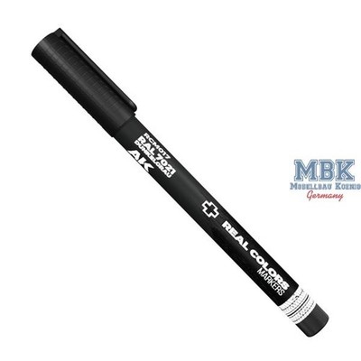AK Interactive S.L. AK-RCM017 REAL COLORS MARKERS: RAL 7021 Dunkelgrau
