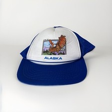 Vintage Alaska 1987 SnapBack Hat Eagle