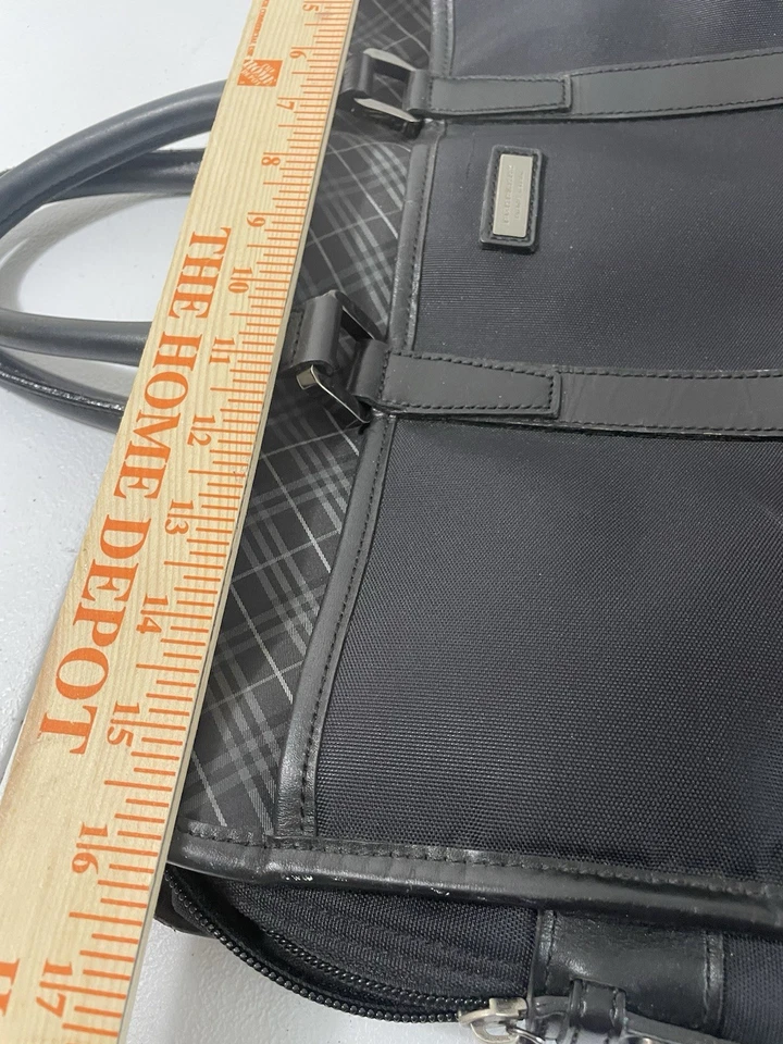 Burberry Black Label Briefcase & Leather Business Bag Hand Bag Used Men - Image 2 of 4