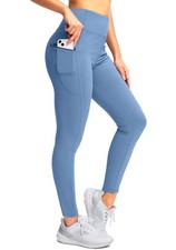 Women's Fleece Lined Winter Leggings Water Resistant High Waisted Thermal Hik...