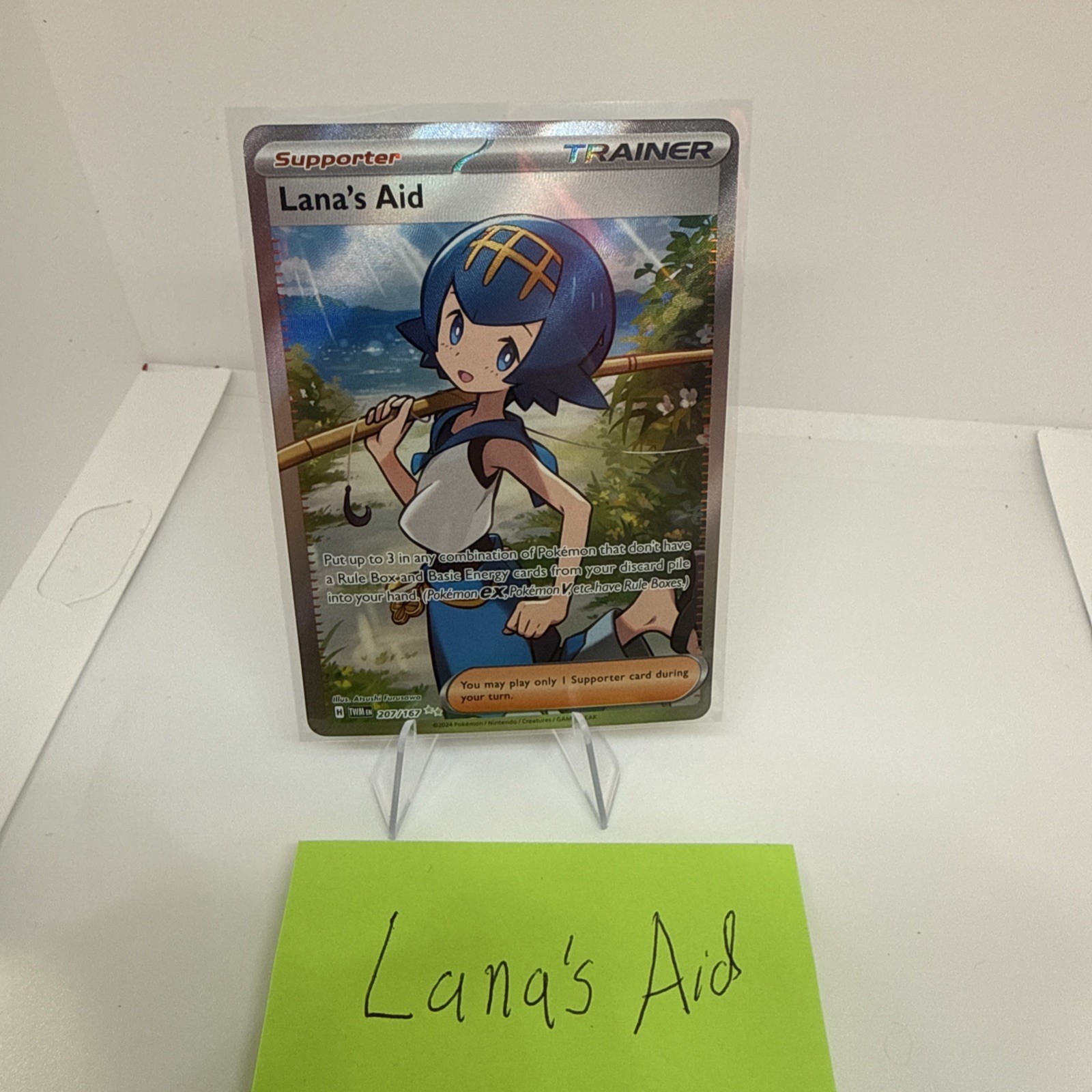 Lana's Aid 207/167 Sv06 Twilight Masquerade Holo Ultra Rare Card