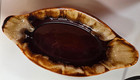 Pfaltzgraff Au Gratin Bowl VTG Gourmet Brown Drip Glaze 9.5 x  5 x 2 serving — photo 2