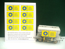 RETRODECAL '00' BLUE CIRCLE CEMENT SELF ADHESIVE DECALS Wrenn Hornby etc
