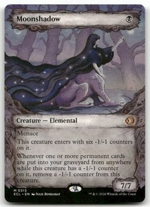 Moonshadow (Showcase) #313/439 Lorwyn Eclipsed MTG Mythic