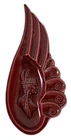 Red Wing Pottery "Pretty Red Wing" Ashtray (Rare Indian Maiden Version) Vintage