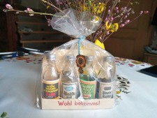 Jonas Spirituose aus Neukirch, Geschenkset 4 Flaschen, um 1980 DDR